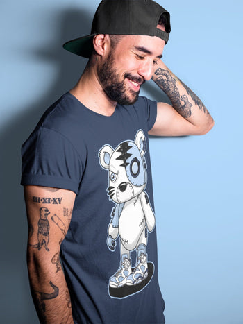 Jordan 6 UNC Sneaker Match Tees Cyborg Tiger Sneaker Tees Jordan 6 UNC Sneaker Release Tees Unisex Shirts