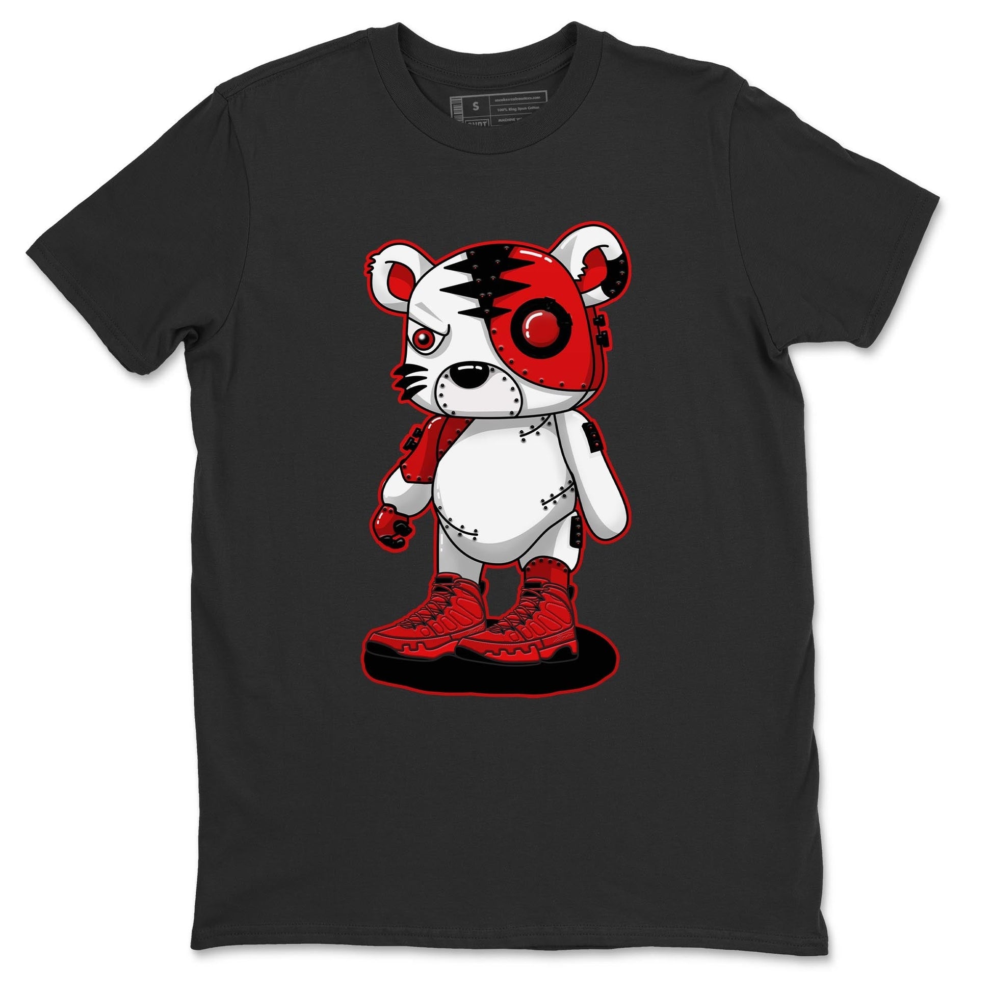 Jordan 9 Chile Red Sneaker Match Tees Cyborg Tiger Sneaker Tees Jordan 9 Chile Red Sneaker Release Tees Unisex Shirts