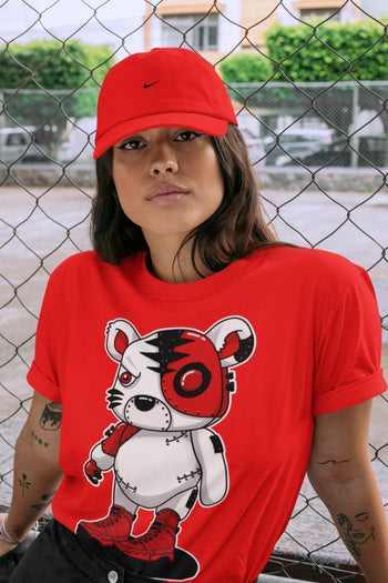 Jordan 9 Chile Red Sneaker Match Tees Cyborg Tiger Sneaker Tees Jordan 9 Chile Red Sneaker Release Tees Unisex Shirts