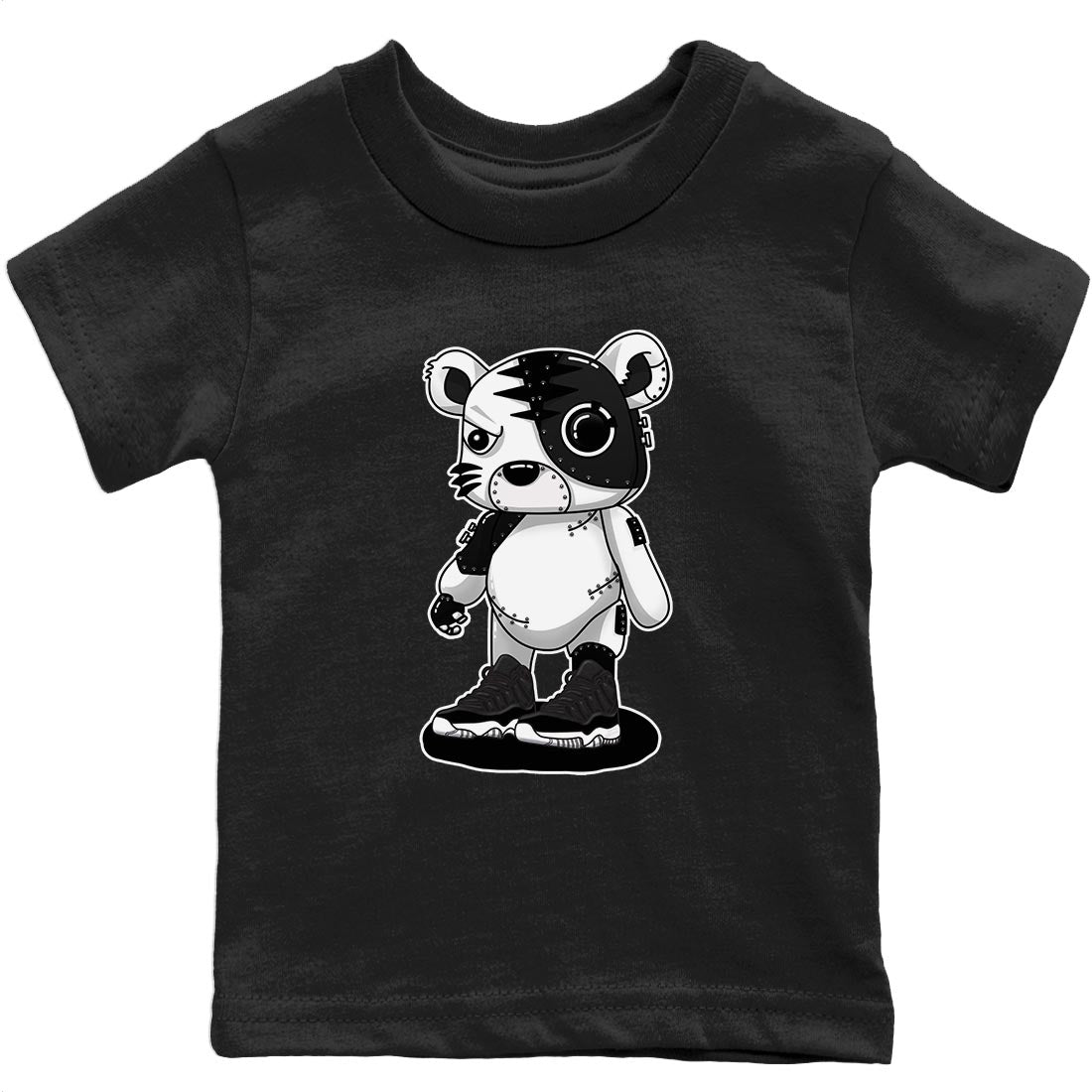 Jordan 11 72-10 Sneaker Match Tees Cyborg Tiger Sneaker Tees Jordan 11 72-10 Sneaker Release Tees Kids Shirts