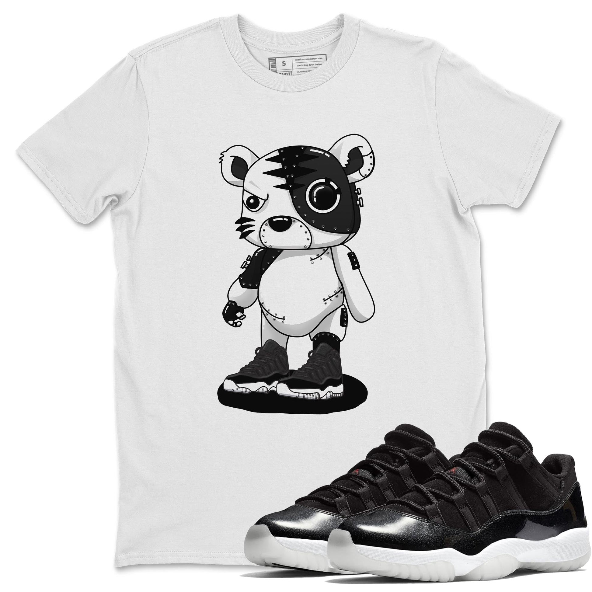 Jordan 11 72-10 Sneaker Match Tees Cyborg Tiger Sneaker Tees Jordan 11 72-10 Sneaker Release Tees Unisex Shirts