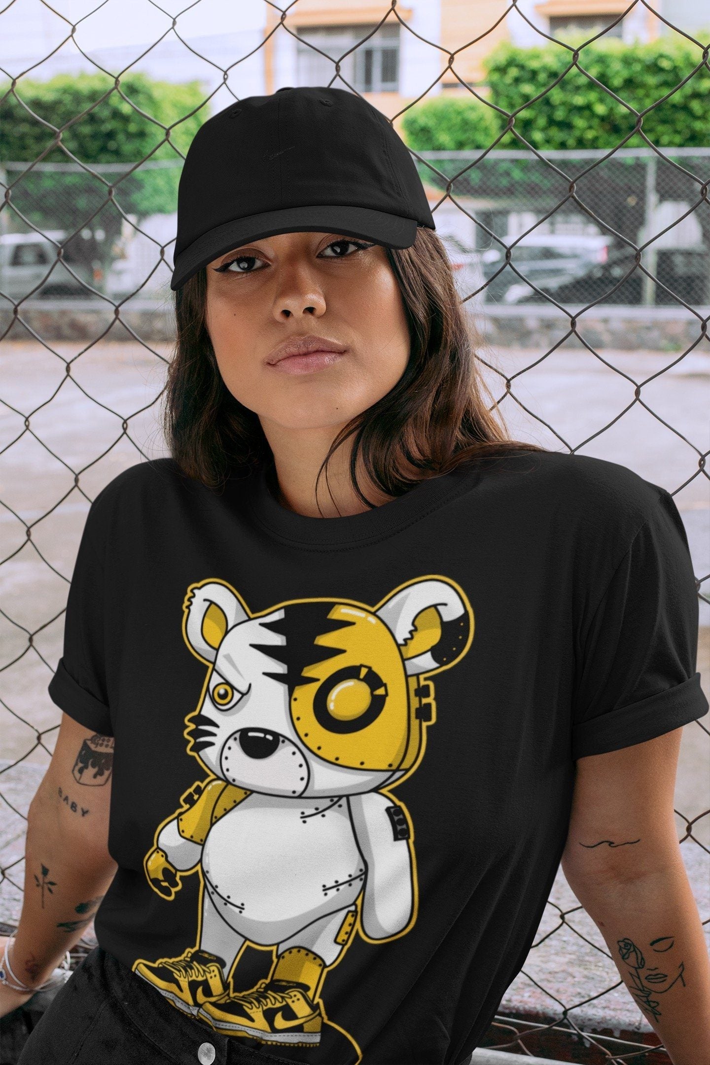 Dunk Championship Goldenrod Sneaker Match Tees Cyborg Tiger Sneaker Tees Dunk Championship Goldenrod Sneaker Release Tees Unisex Shirts