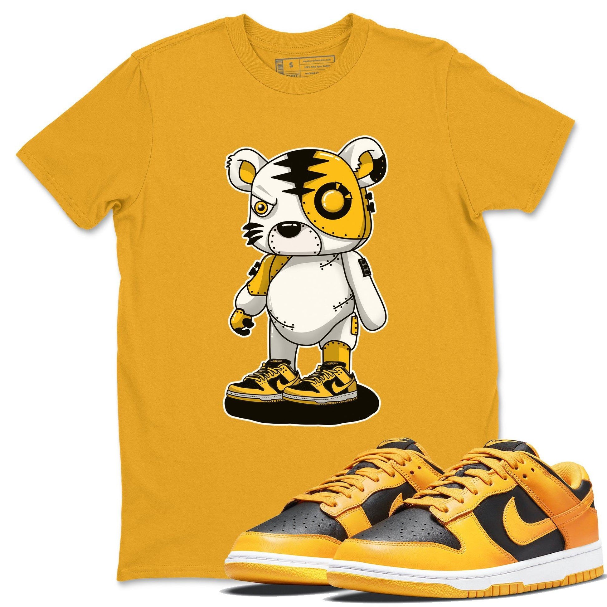 Dunk Championship Goldenrod Sneaker Match Tees Cyborg Tiger Sneaker Tees Dunk Championship Goldenrod Sneaker Release Tees Unisex Shirts