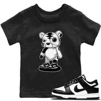 Dunk Panda Sneaker Match Tees Cyborg Tiger Sneaker Tees Dunk Panda Sneaker Release Tees Kids Shirts