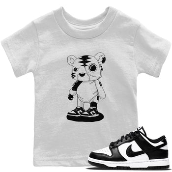 Dunk Panda Sneaker Match Tees Cyborg Tiger Sneaker Tees Dunk Panda Sneaker Release Tees Kids Shirts