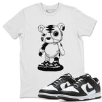 Dunk Panda Sneaker Match Tees Cyborg Tiger Sneaker Tees Dunk Panda Sneaker Release Tees Unisex Shirts