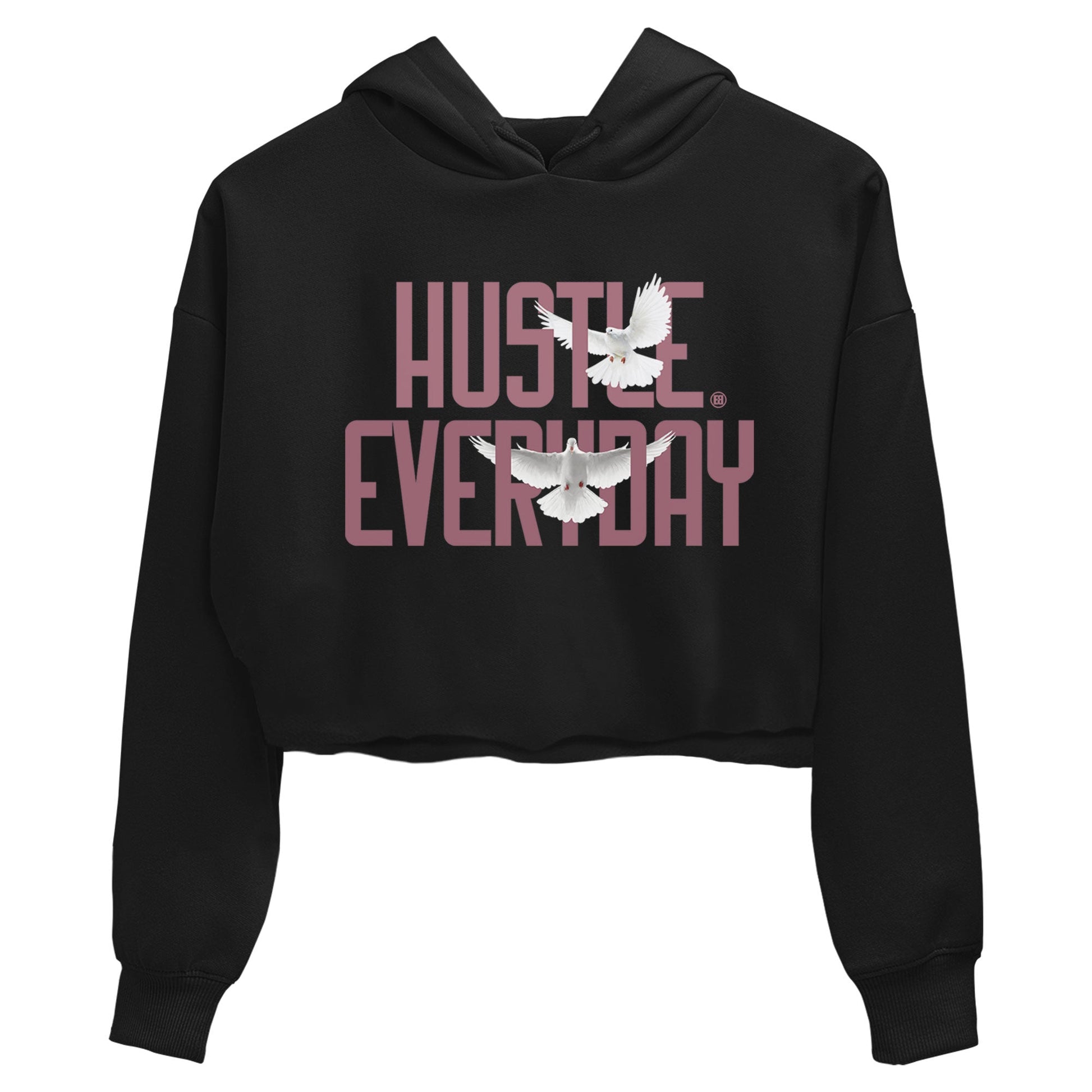 Air Jordan 1 High OG WMNS Mauve shirt to match jordans Daily Hustle sneaker tees Air Jordan 1 Mauve SNRT Sneaker Release Tees Black 2 Crop T-Shirt