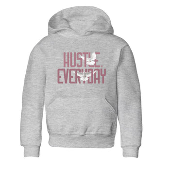 Air Jordan 1 High OG WMNS Mauve shirt to match jordans Daily Hustle sneaker tees Air Jordan 1 Mauve SNRT Sneaker Release Tees Baby Toddler Heather Grey 2 T-Shirt