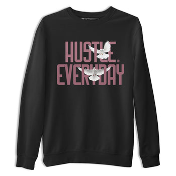 Air Jordan 1 High OG WMNS Mauve shirt to match jordans Daily Hustle sneaker tees Air Jordan 1 Mauve SNRT Sneaker Release Tees Unisex Black 2 T-Shirt