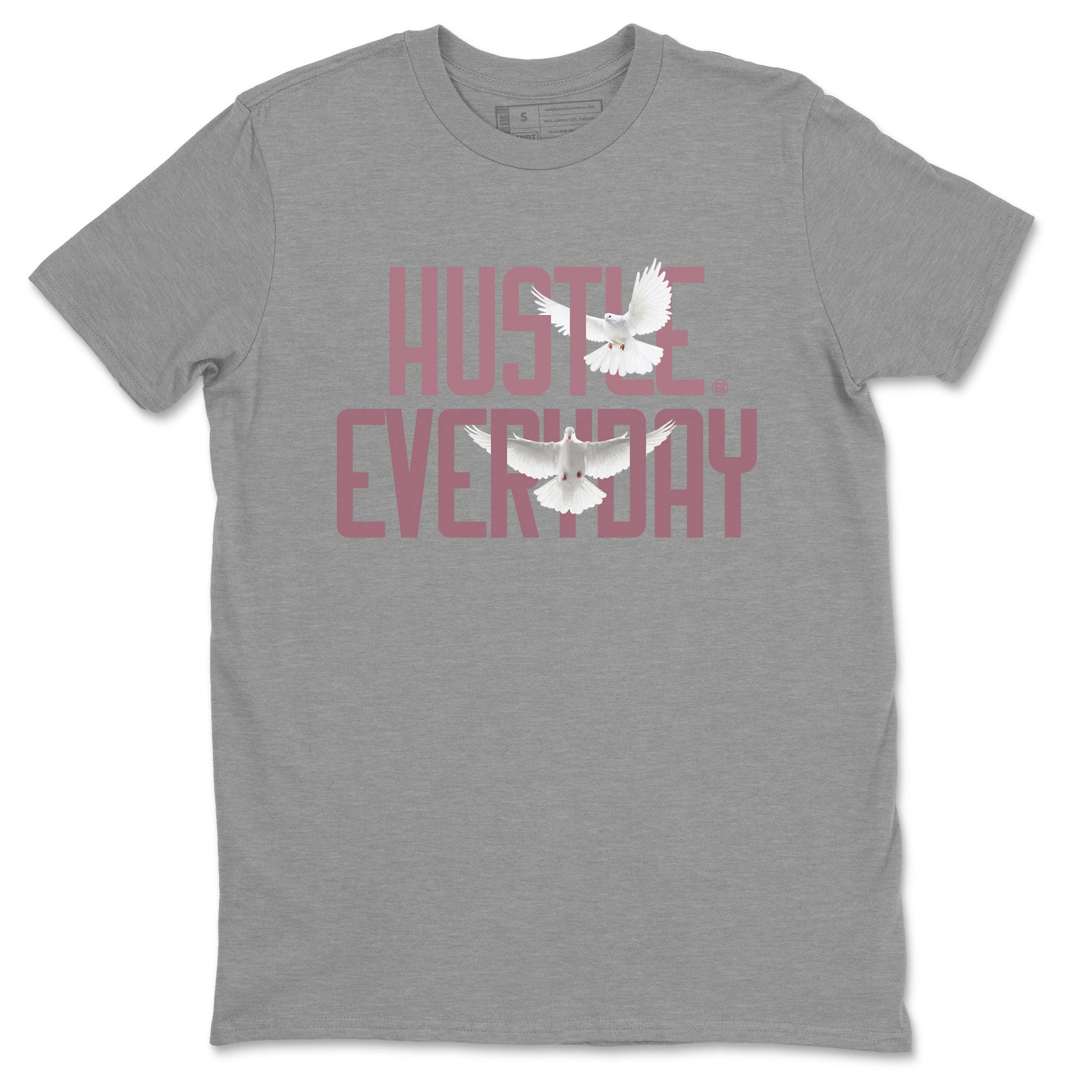 Air Jordan 1 High OG WMNS Mauve shirt to match jordans Daily Hustle sneaker tees Air Jordan 1 Mauve SNRT Sneaker Release Tees Unisex Heather Grey 2 T-Shirt