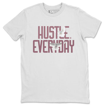 Air Jordan 1 High OG WMNS Mauve shirt to match jordans Daily Hustle sneaker tees Air Jordan 1 Mauve SNRT Sneaker Release Tees Unisex White 2 T-Shirt