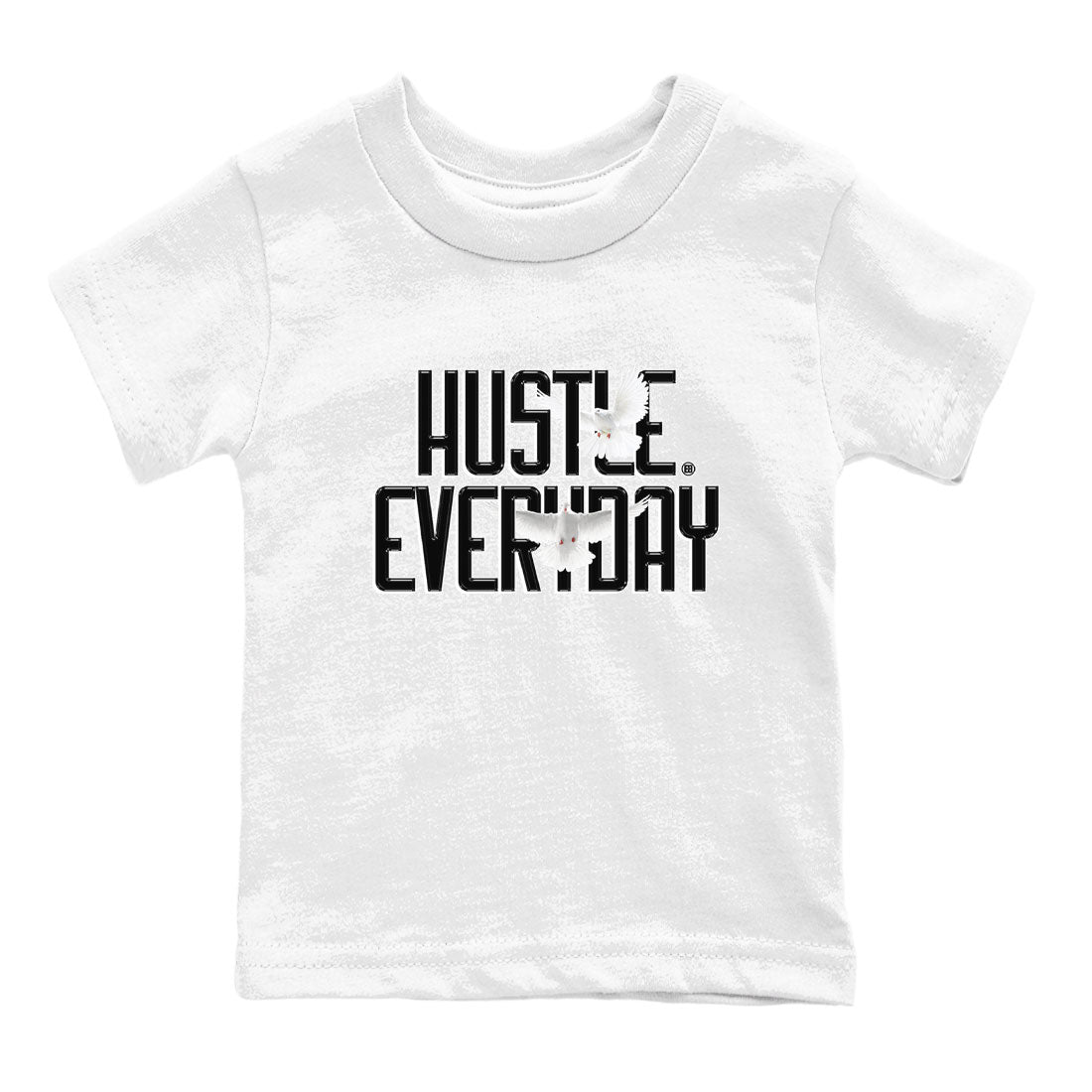 AJ11 Gratitude sneaker shirt to match jordans Daily Hustle sneaker tees Air Jordan 11 Gratitude SNRT Sneaker Release Tees Baby Toddler White 2 T-Shirt