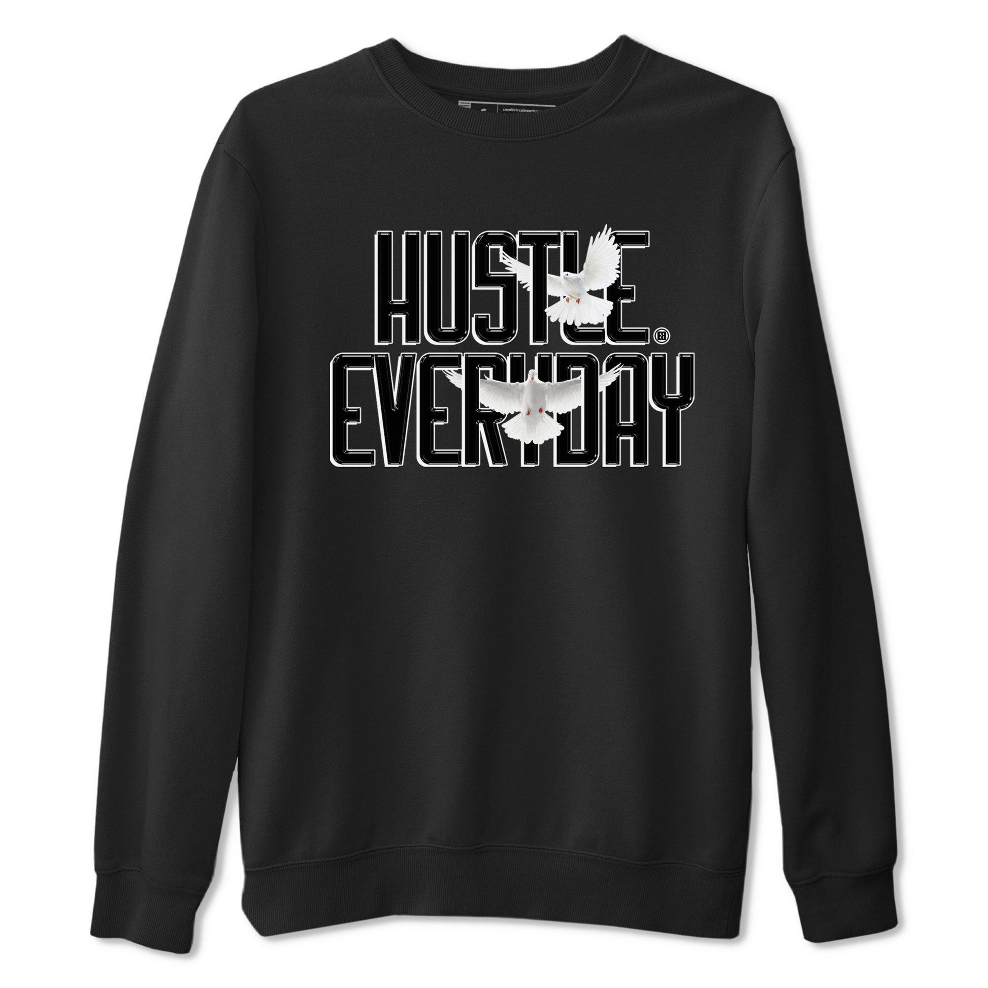 AJ11 Gratitude sneaker shirt to match jordans Daily Hustle sneaker tees Air Jordan 11 Gratitude SNRT Sneaker Tees Crew Neck Unisex Cotton Sneaker T-Shirt Black 2 T-Shirt
