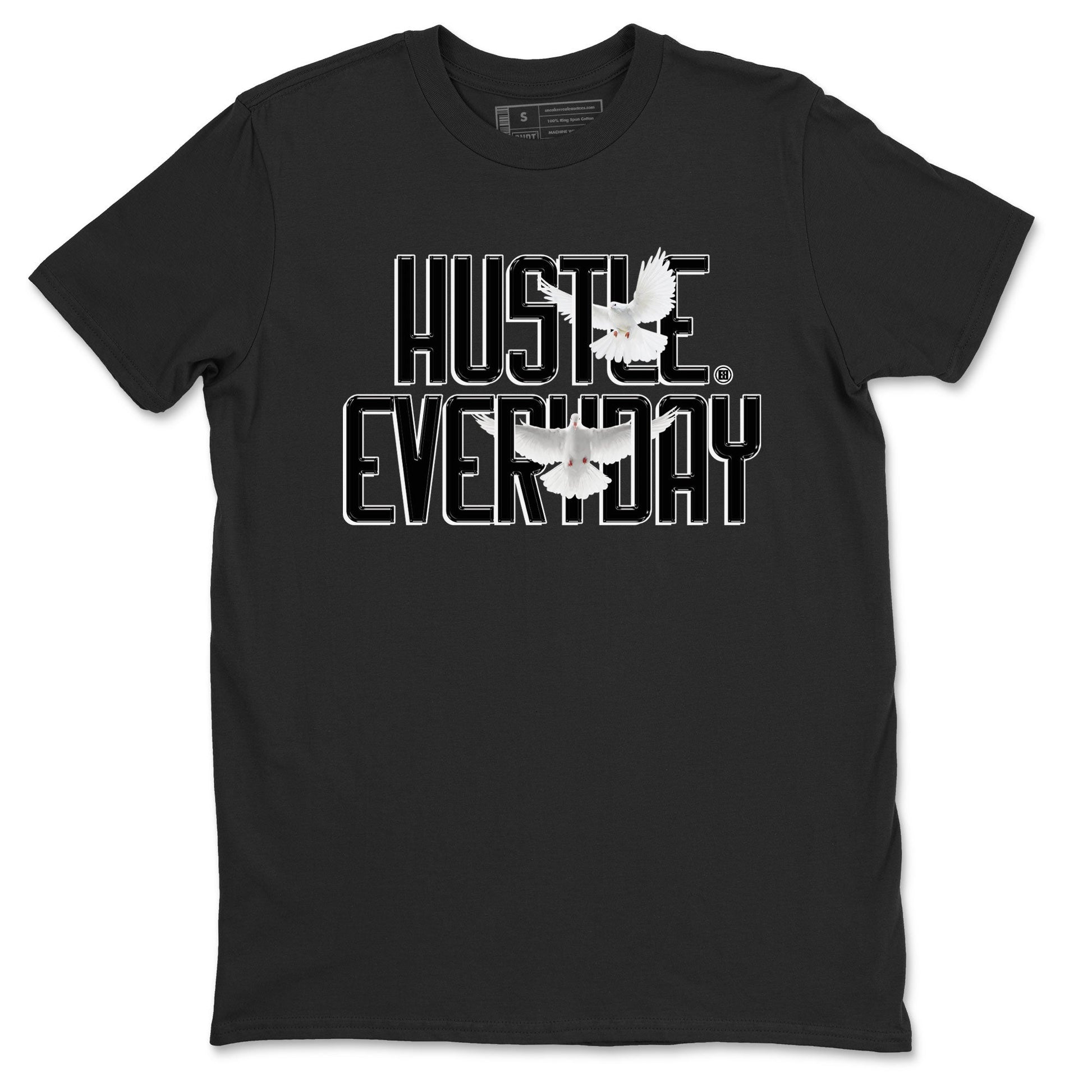 AJ11 Gratitude sneaker shirt to match jordans Daily Hustle sneaker tees Air Jordan 11 Gratitude SNRT Sneaker Tees Crew Neck Unisex Cotton Sneaker T-Shirt Black 2 T-Shirt