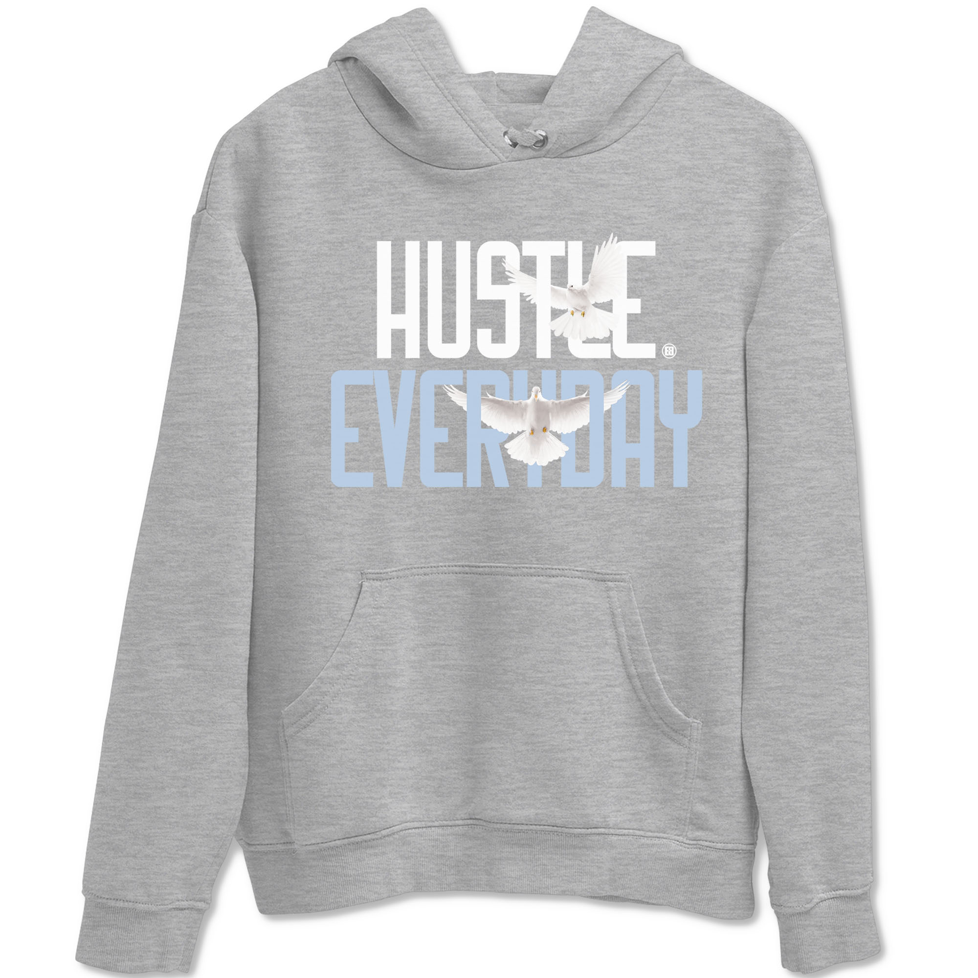13s Blue Grey shirt to match jordans Daily Hustle sneaker tees Air Jordan 13 Blue Grey SNRT Sneaker Release Tees unisex cotton Heather Grey 2 crew neck shirt