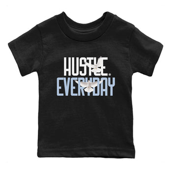 13s Blue Grey shirt to match jordans Daily Hustle sneaker tees Air Jordan 13 Blue Grey SNRT sneaker release tees baby toddler Black 2 cotton Shirt