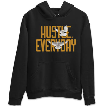 Air Jordan 13 Retro Wheat Sneaker Matching Clothes Daily Hustle Sneaker Tees Air Jordan 13 Wheat SNRT Sneaker Release Tees Unisex Shirts Black 2