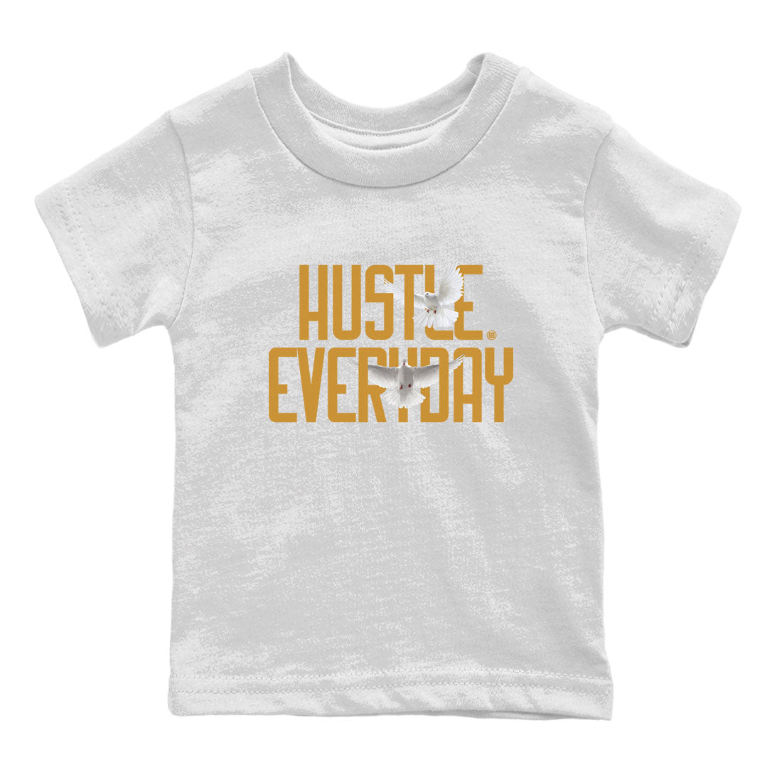 Air Jordan 13 Retro Wheat Sneaker Matching Clothes Daily Hustle Sneaker Tees Air Jordan 13 Wheat SNRT Sneaker Release Tees Kids and Baby Youth Shirts White 2