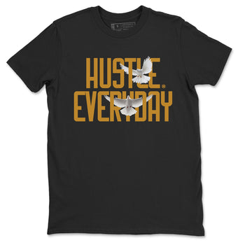 Air Jordan 13 Retro Wheat Sneaker Matching Clothes Daily Hustle Sneaker Tees Air Jordan 13 Wheat SNRT Sneaker Release Tees Unisex Shirts Black 1