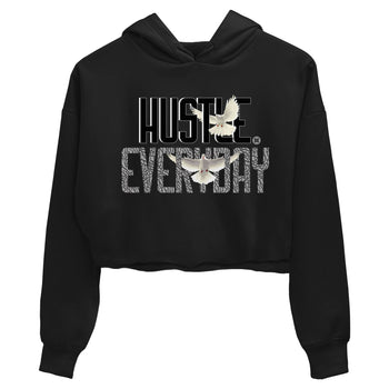 Air Jordan 3 Off Noir shirt to match jordans Daily Hustle sneaker tees Air Jordan 3 Retro Off Noir SNRT Sneaker Tees Black 2 Crop T-Shirt