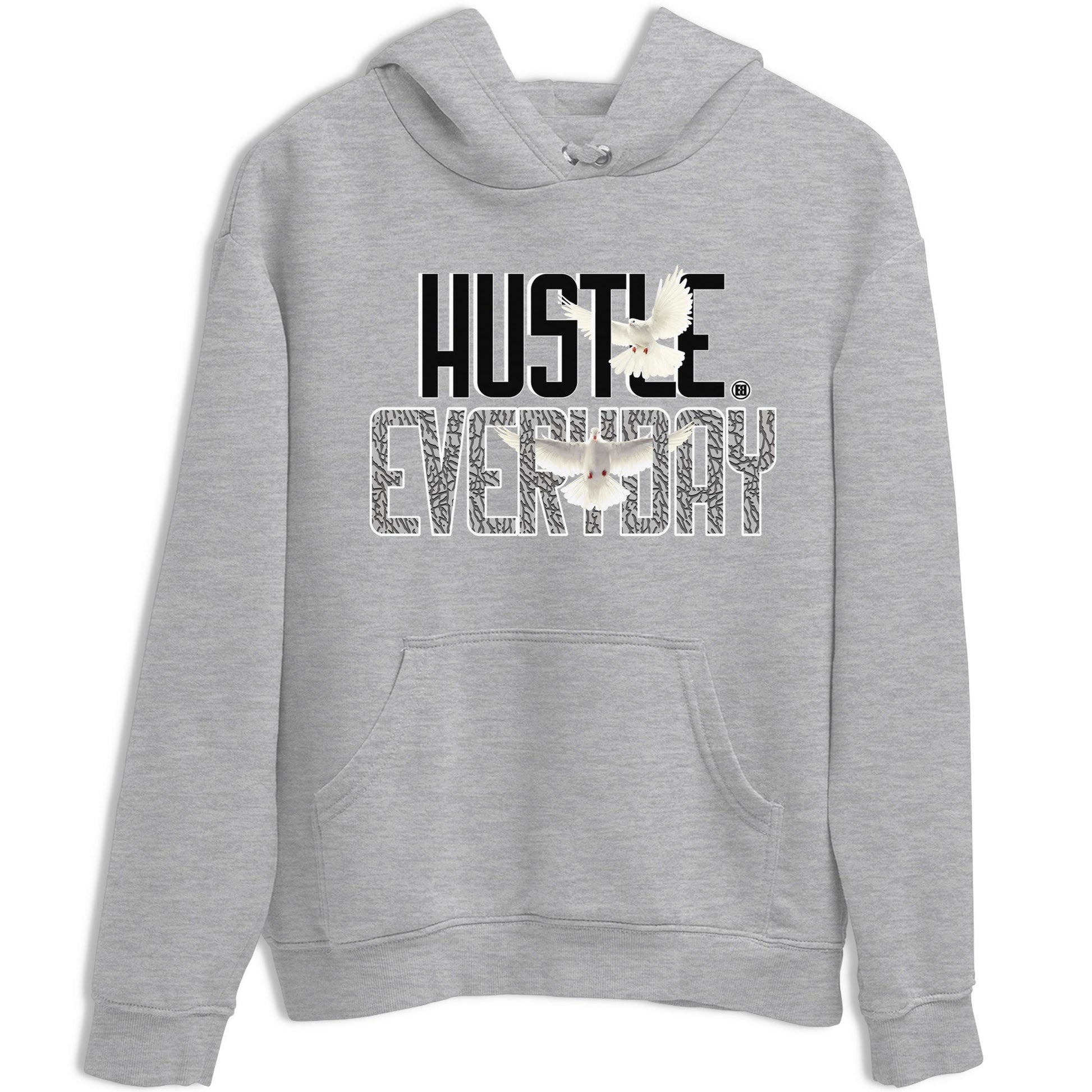 Air Jordan 3 Off Noir shirt to match jordans Daily Hustle sneaker tees Air Jordan 3 Retro Off Noir SNRT Sneaker Tees Unisex Heather Grey 2 T-Shirt