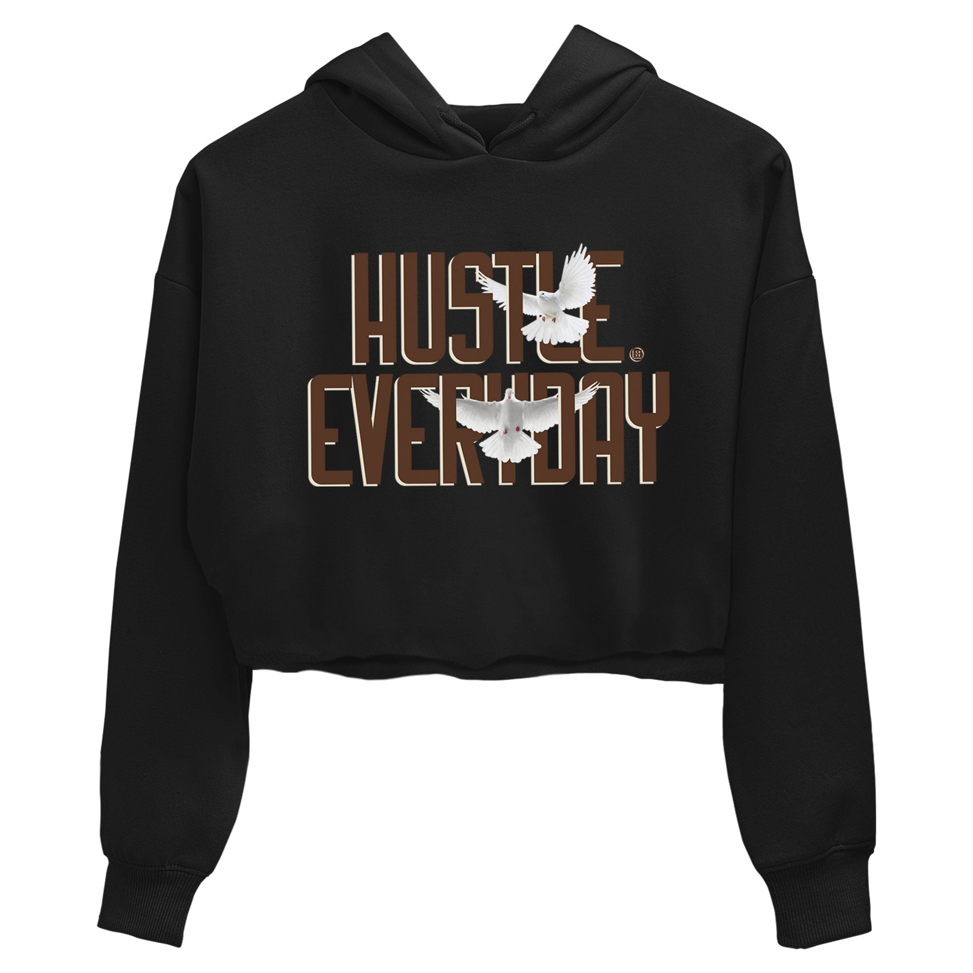 Dunk Low WMNS Cacao Wow sneaker shirt to match jordans Daily Hustle sneaker tees Dunk Cacao Wow SNRT Sneaker Release Tees Black 2 Crop T-Shirt