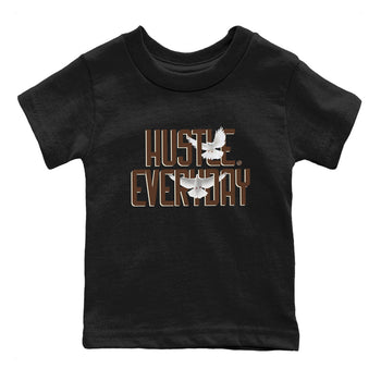 Dunk Low WMNS Cacao Wow sneaker shirt to match jordans Daily Hustle sneaker tees Dunk Cacao Wow SNRT Sneaker Release Tees Baby Toddler Black 2 T-Shirt
