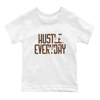 Dunk Low WMNS Cacao Wow sneaker shirt to match jordans Daily Hustle sneaker tees Dunk Cacao Wow SNRT Sneaker Release Tees Baby Toddler White 2 T-Shirt