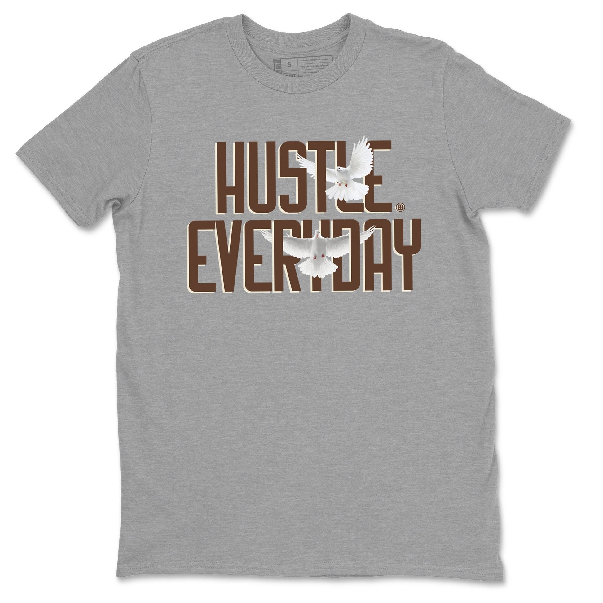 Dunk Low WMNS Cacao Wow sneaker shirt to match jordans Daily Hustle sneaker tees Dunk Cacao Wow SNRT Sneaker Tees Crew Neck Unisex Cotton Sneaker T-Shirt Heather Grey 2 T-Shirt