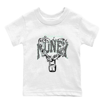 3s Green Glow shirt to match jordans Dangerous Money sneaker tees Air Jordan 3 Retro Green Glow SNRT sneaker release tees baby toddler White 2 cotton Shirt