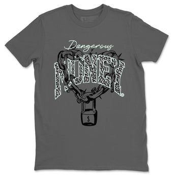 3s Green Glow shirt to match jordans Dangerous Money sneaker tees Air Jordan 3 Retro Green Glow SNRT Sneaker Release Tees unisex cotton Cool Grey 2 crew neck shirt