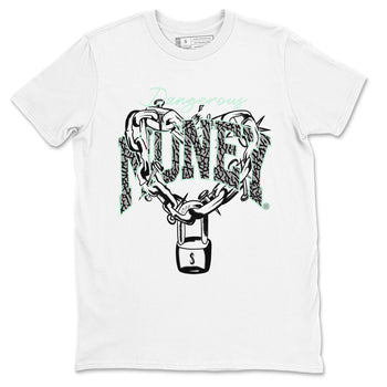 3s Green Glow shirt to match jordans Dangerous Money sneaker tees Air Jordan 3 Retro Green Glow SNRT Sneaker Release Tees unisex cotton White 2 crew neck shirt