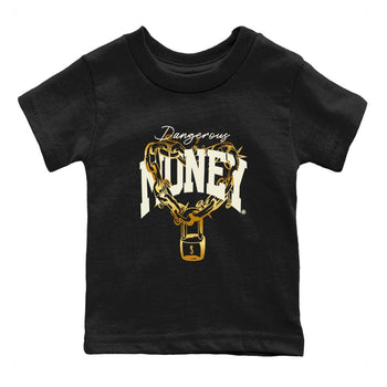 4s Sail shirt to match jordans Dangerous Money sneaker tees Air Jordan 4 Sail SNRT sneaker release tees baby toddler Black 2 cotton Shirt