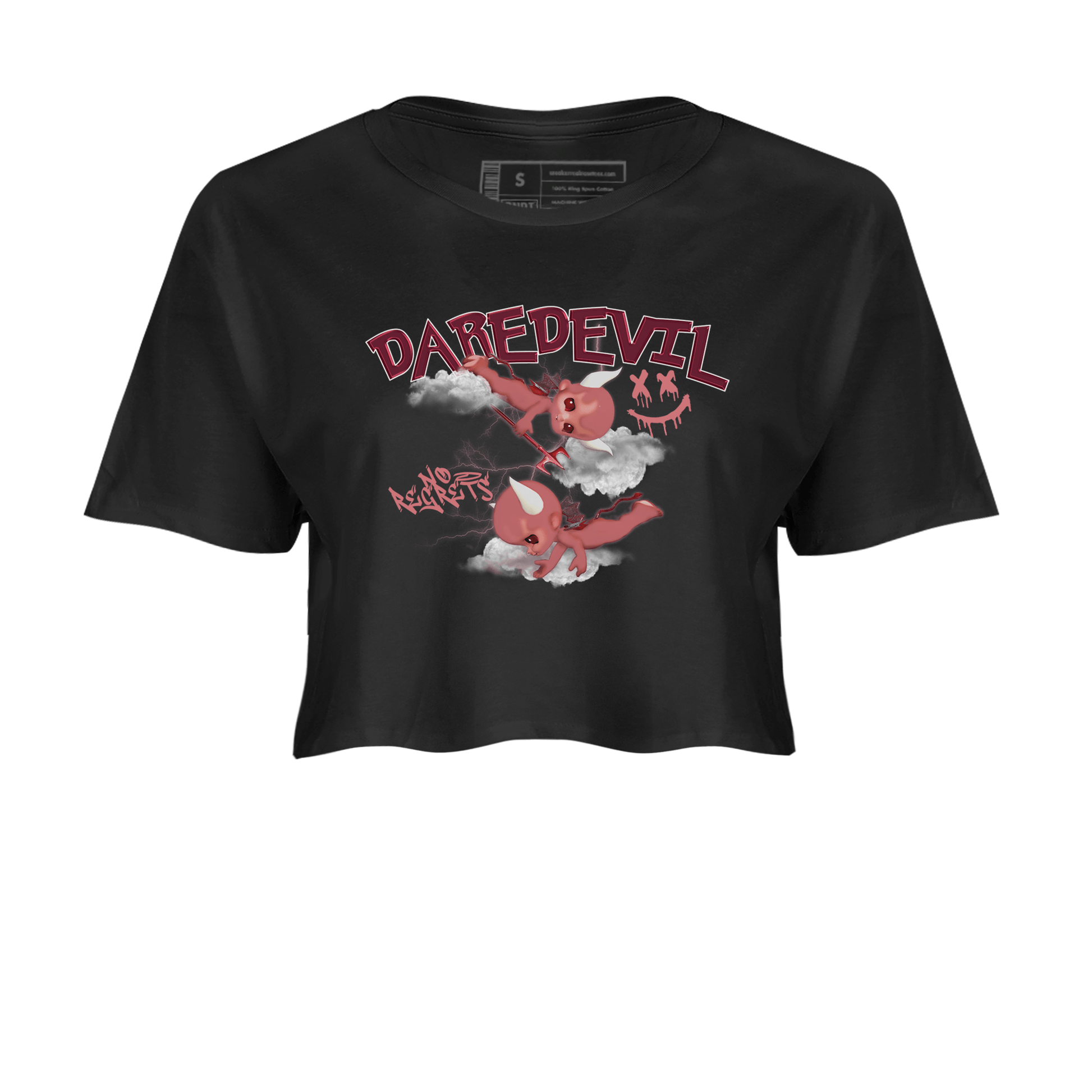 Dunk Low Valentines Day shirt to match jordans Dare Devil sneaker tees Special Valentine's Day Couple Shirt Dunk Valentine's Day 2024 SNRT Sneaker Tees Sneaker Matching Shirt Black 2 Crop T-Shirt