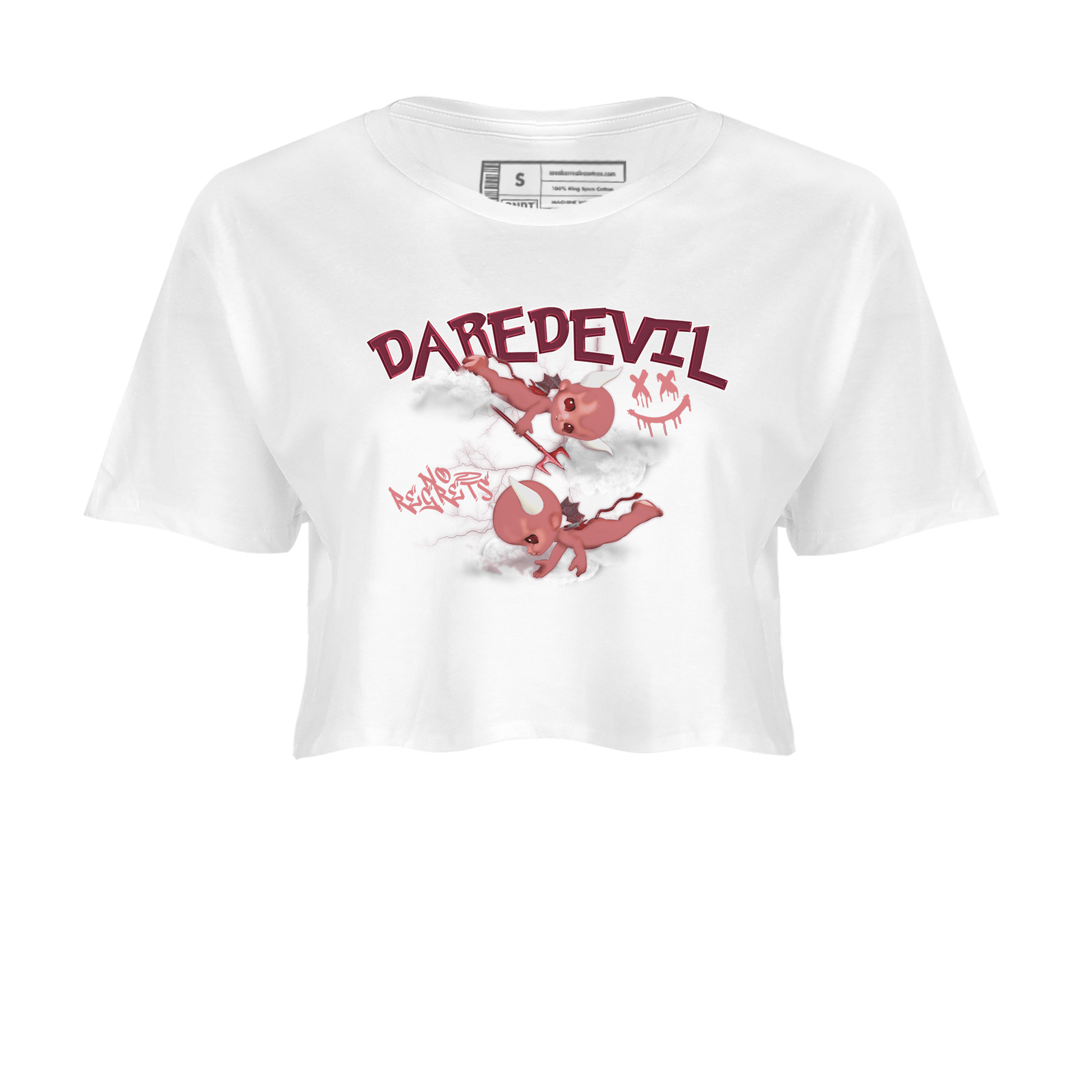 Dunk Low Valentines Day shirt to match jordans Dare Devil sneaker tees Special Valentine's Day Couple Shirt Dunk Valentine's Day 2024 SNRT Sneaker Tees Sneaker Matching Shirt White 2 Crop T-Shirt