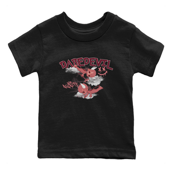 Dunk Low Valentines Day shirt to match jordans Dare Devil sneaker tees Special Valentine's Day Couple Shirt Dunk Valentine's Day 2024 SNRT Sneaker Tees Sneaker Matching Shirt Baby Toddler Black 2 T-Shirt