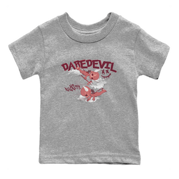 Dunk Low Valentines Day shirt to match jordans Dare Devil sneaker tees Special Valentine's Day Couple Shirt Dunk Valentine's Day 2024 SNRT Sneaker Tees Sneaker Matching Shirt Baby Toddler Heather Grey 2 T-Shirt