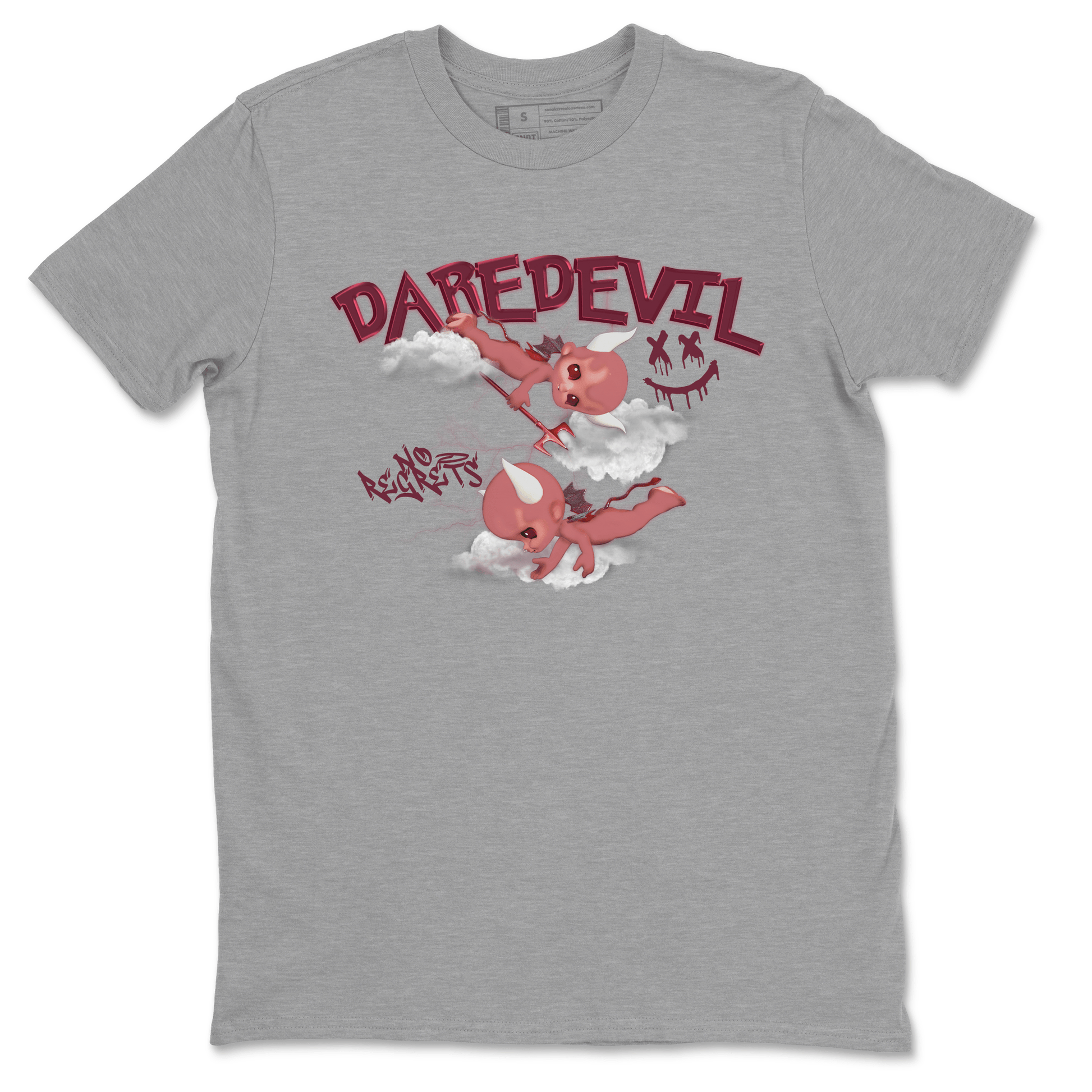 Dunk Low Valentine's Day shirt to match jordans Dare Devil sneaker tees Special Valentine's Day Couple Shirt Dunk Valentine's Day 2024 SNRT Sneaker Tees Sneaker Matching Shirt Unisex Heather Grey 2 T-Shirt