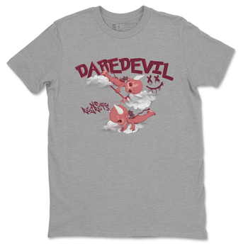 Dunk Low Valentine's Day shirt to match jordans Dare Devil sneaker tees Special Valentine's Day Couple Shirt Dunk Valentine's Day 2024 SNRT Sneaker Tees Sneaker Matching Shirt Unisex Heather Grey 2 T-Shirt