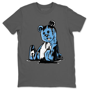 Air Jordan 1 Retro High OG UNC Toe Shirt to match Jordans Dark Bear Sneaker Tees Air Jordan 1 Retro UNC Toe Shirts Crew Neck T-Shirts Cool Grey 2