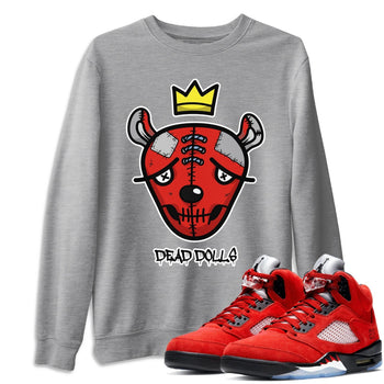 Jordan 5 Raging Bull Sneaker Match Tees Dead Dolls Face Sneaker Tees Jordan 5 Raging Bull Sneaker Release Tees Unisex Shirts
