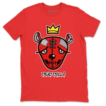 Jordan 5 Raging Bull Sneaker Match Tees Dead Dolls Face Sneaker Tees Jordan 5 Raging Bull Sneaker Release Tees Unisex Shirts
