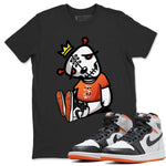 Jordan 1 Electro Orange Sneaker Match Tees Dead Dolls Sneaker Tees Jordan 1 Electro Orange Sneaker Release Tees Unisex Shirts