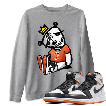 Jordan 1 Electro Orange Sneaker Match Tees Dead Dolls Sneaker Tees Jordan 1 Electro Orange Sneaker Release Tees Unisex Shirts