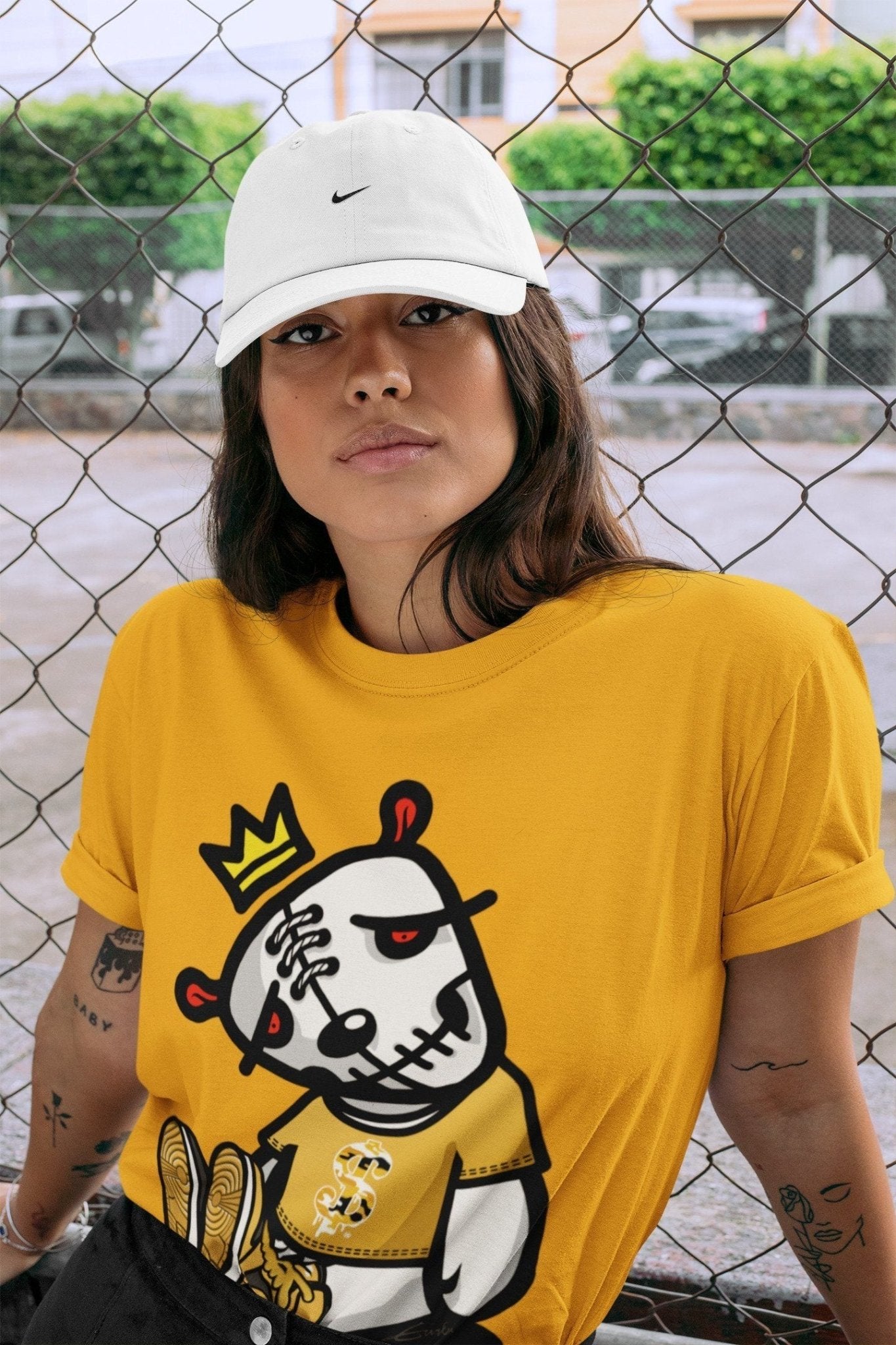 Jordan 1 Pollen Sneaker Match Tees Dead Dolls Sneaker Tees Jordan 1 Pollen Sneaker Release Tees Unisex Shirts