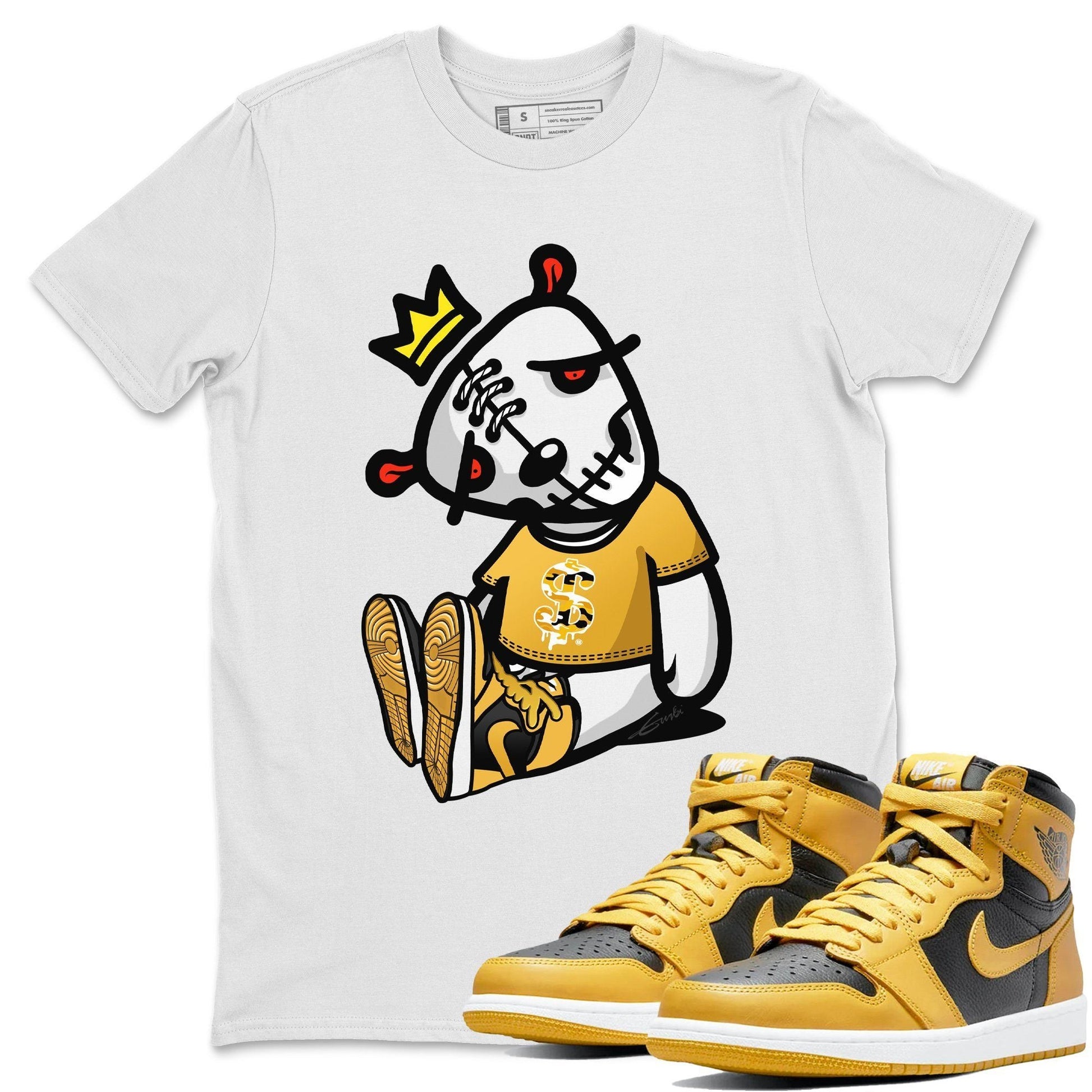 Jordan 1 Pollen Sneaker Match Tees Dead Dolls Sneaker Tees Jordan 1 Pollen Sneaker Release Tees Unisex Shirts
