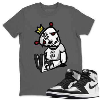 Jordan 1 Silver Toe Sneaker Match Tees Dead Dolls Sneaker Tees Jordan 1 Silver Toe Sneaker Release Tees Unisex Shirts
