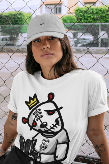 Jordan 1 Silver Toe Sneaker Match Tees Dead Dolls Sneaker Tees Jordan 1 Silver Toe Sneaker Release Tees Unisex Shirts