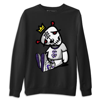 Jordan 1 WMNS Court Purple Sneaker Match Tees Dead Dolls Sneaker Tees Jordan 1 WMNS Court Purple Sneaker Release Tees Unisex Shirts