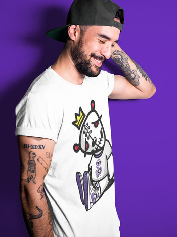 Jordan 1 WMNS Court Purple Sneaker Match Tees Dead Dolls Sneaker Tees Jordan 1 WMNS Court Purple Sneaker Release Tees Unisex Shirts